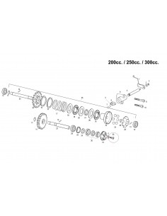 TORNILLO SUJECCION TURBINA BOMBA DE AGUA GAS GAS EC 125/200/250/300