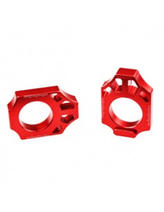 TENSORES DE CADENA HONDA CR 125/250 02-07 CRF 250/450 10-19 ROJOS