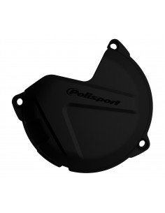 PROTECTOR TAPA EMBRAGUE POLISPORT KTM 125/200 09-16 HUSQVARNA TC/TE 125 14-16 NEGRA