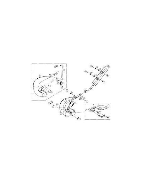 CASQUILLO SILENCIOSO LARGO ENDURO GAS GAS 2018