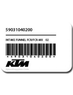TOMA ADMISION FCR/FCR-MX KTM