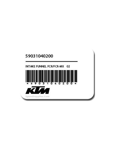 TOMA ADMISION FCR/FCR-MX KTM