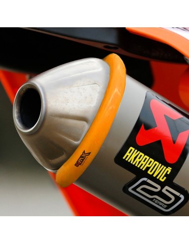 PROTECTOR SILENCIOSO 4MX MOTO 2 TIEMPOS NARANJA