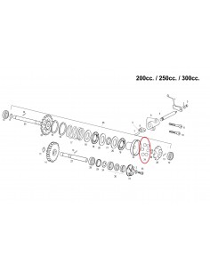 BOLA CENTRIFUGO GAS GAS EC 200/250/300 8MM