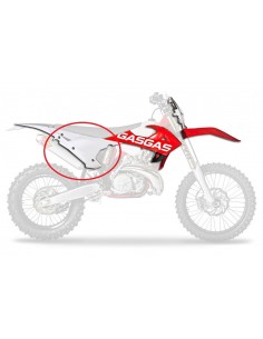 PORTANUMEROS DERECHO GAS GAS EC 2018 BLANCO