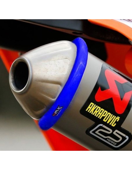 PROTECTOR SILENCIOSO 4MX MOTO 4 TIEMPOS VERDE FLUOR