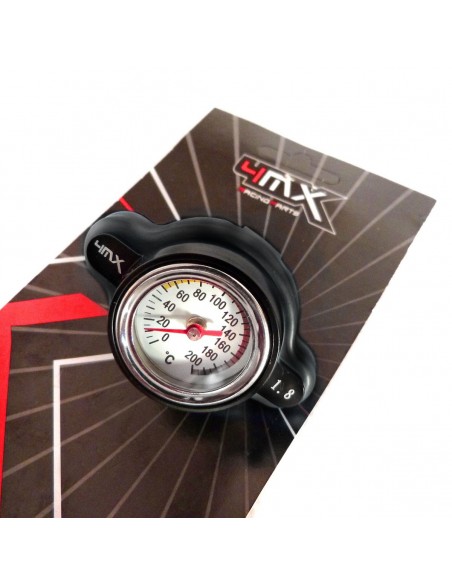 TAPON DE RADIADOR 4MX 1.8 EUROPEAS NEGRO