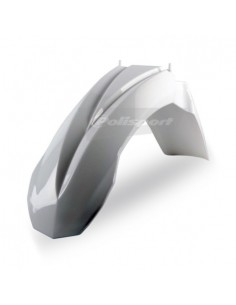 GUARDABARROS DELANTERO POLISPORT GAS GAS EC 12-17 BLANCO