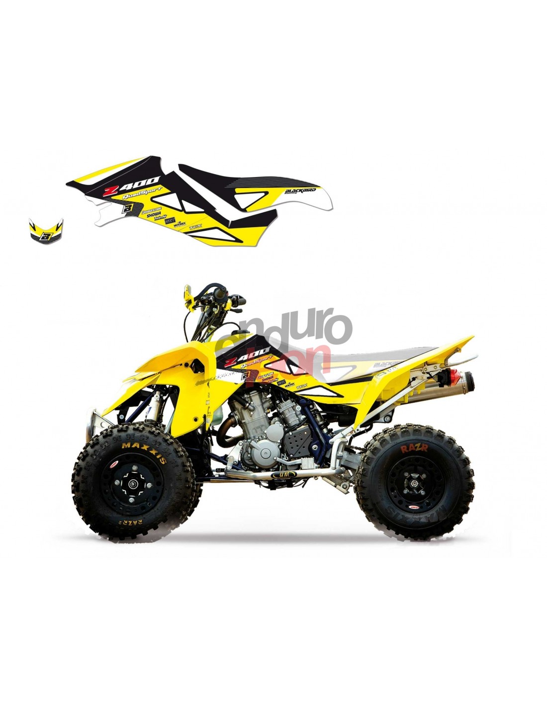 KIT ADHESIVOS BLACKBIRD DREAM 2 SUZUKI LTZ 400 03-10