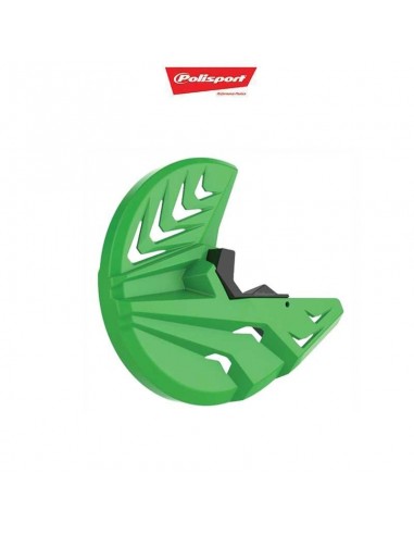 PROTECTOR DISCO DELANTERO POLISPORT KAWASAKI KX 250F 13-18 KX 450F 15-18 VERDE