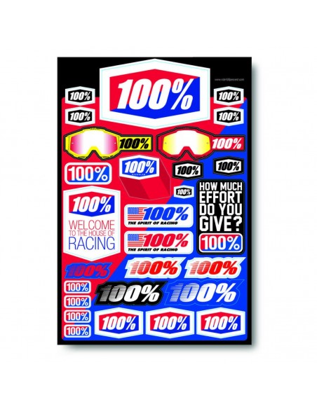 HOJA DE ADHESIVOS 100%