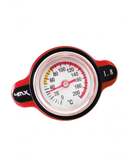 TAPON DE RADIADOR 4MX 1.8 JAPONESAS Y KTM HUSQVARNA DESDE 2017 ROJO