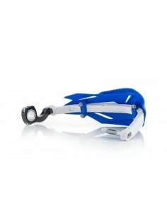 PARAMANOS ACERBIS X-FACTORY AZUL BLANCO 2