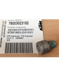 TOPE APOYO PATA LATERAL KTM EXC