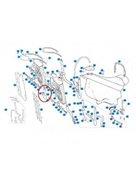 TUBO RADIADOR INFERIOR DERECHA GAS GAS TUBO RADIADOR INFERIOR DERECHA GAS GAS