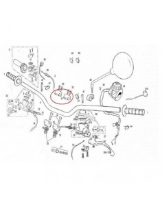 BRIDA SUJECCION MANILLAR SUPERIOR GAS GAS EC