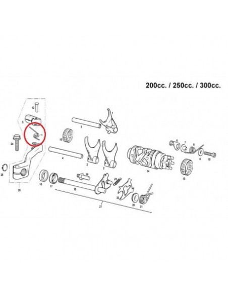 MUELLE PUNTERA PEDAL DE FRENO GAS GAS MUELLE PUNTERA PEDAL DE FRENO GAS GAS