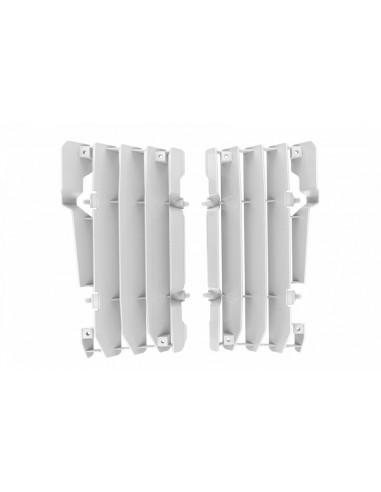 KIT REJILLAS DE RADIADOR POLISPORT BETA RR 2T/4T 13-18 BLANCAS