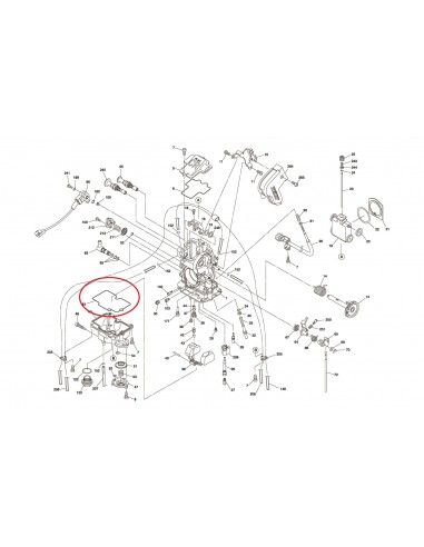 JUNTA CUBETA CARBURADOR KEIHIN FCR 39 A 41