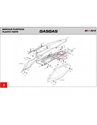 TAPA DE CONECTORES GAS GAS