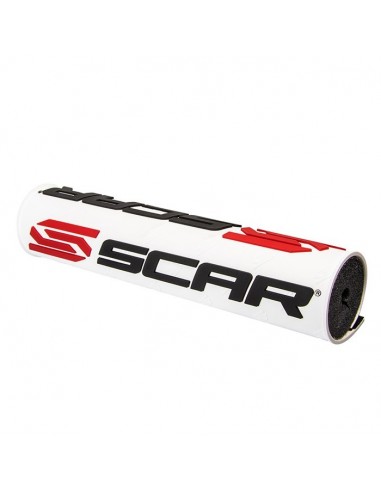 PROTECTOR DE MANILLAR SCAR 3D BLANCO
