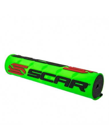 PROTECTOR DE MANILLAR SCAR 3D VERDE FLÚOR
