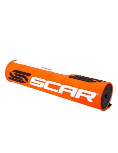 PROTECTOR DE MANILLAR SCAR 3D NARANJA FLÚOR