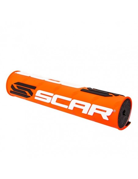 PROTECTOR DE MANILLAR SCAR 3D NARANJA FLÚOR