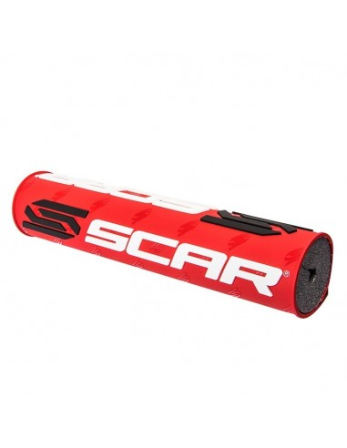 PROTECTOR DE MANILLAR SCAR 3D ROJO