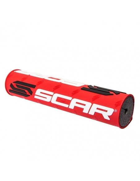 PROTECTOR DE MANILLAR SCAR 3D ROJO