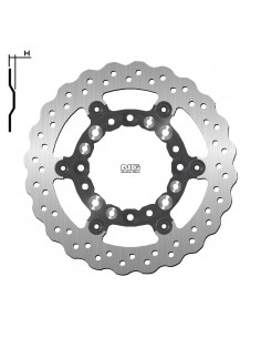 DISCO DE FRENO DELANTERO NG KAWASAKI KX 125 85-05 KX 250 85-02 SUZUKI RMZ 250 04-06 FLOTANTE