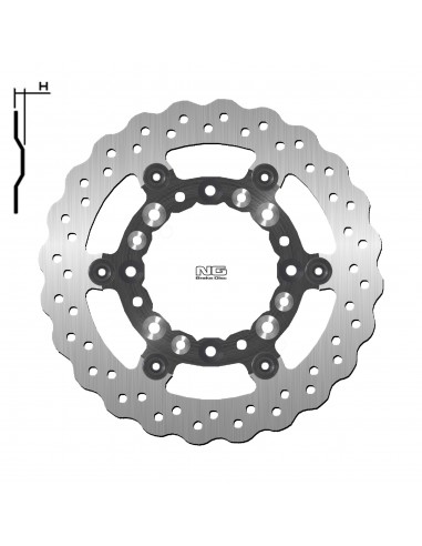 DISCO DE FRENO DELANTERO NG KAWASAKI KX 125 85-05 KX 250 85-02 SUZUKI RMZ 250 04-06 FLOTANTE