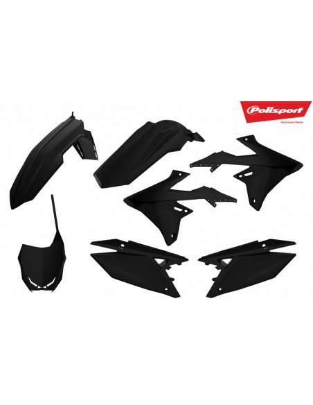 KIT PLASTICOS POLISPORT SUZUKI RMZ 250 2019 RMZ 450 18-19 NEGROS KIT PLASTICOS POLISPORT SUZUKI RMZ 250 2019 RMZ 450 18-19 NEGROS