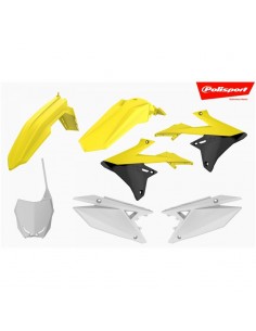 KIT PLASTICOS POLISPORT SUZUKI RMZ 450 08-17 - COLOR ORIGINAL 2012
