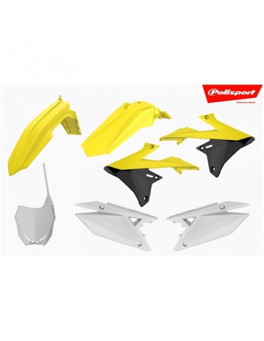 KIT PLASTICOS POLISPORT SUZUKI RMZ 450 08-17 - COLOR ORIGINAL 2012