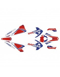 KIT ADHESIVOS GAS GAS SIX DAYS CHILE 2019