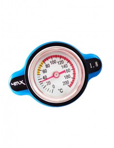 TAPON DE RADIADOR 4MX 1.8 JAPONESAS Y KTM HUSQVARNA DESDE 2017 AZUL