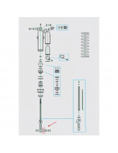 RODAMIENTO DE AGUJAS BARRA PISTON AMORTIGUADOR KAYABA