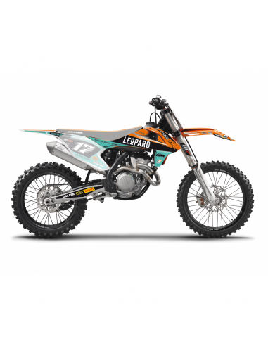 KIT ADHESIVOS BLACKBIRD REPLICA MARCHETTI RACING KTM EXC 17-19 SX/SXF 16-18 EXCEPTO SX 250 2016