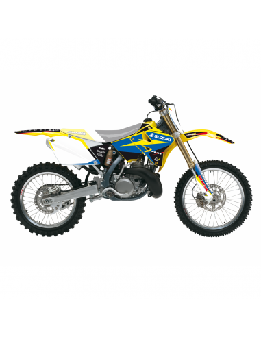 KIT ADHESIVOS BLACKBIRD DREAM 4 SUZUKI RM 125/250 01-19