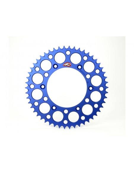 CORONA DE ALUMINIO RENTHAL KTM - HUSABERG - HUSQVARNA 14- ULTRALIGHT AZUL - 50 DIENTES