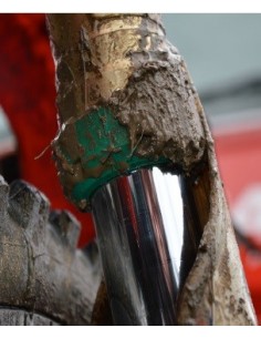 KIT PROTECTORES RETENES DE HORQUILLA SKF SHOWA 47MM 2