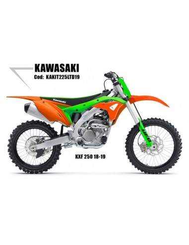 KIT PLASTICOS UFO KAWASAKI KX 250F 18-19 EDICION LIMITADA