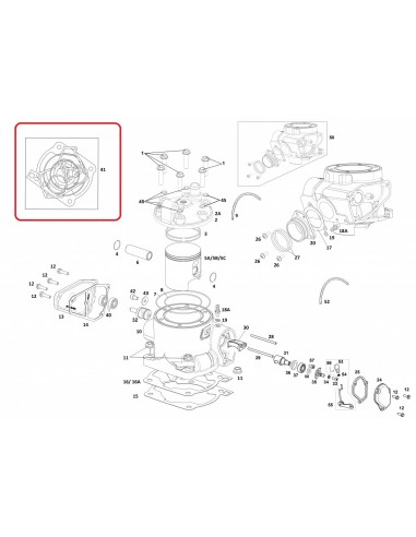 KIT JUNTAS PARTE ALTA MOTOR GAS GAS EC 300 14-19