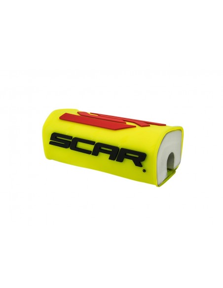 PROTECTOR DE MANILLAR SIN BARRA SCAR 3D AMARILLO