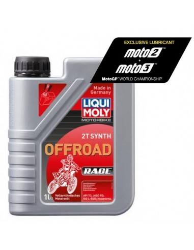 ACEITE LIQUI MOLY DE MEZCLA OFF ROAD 100% SINTETICO - 1 LITRO