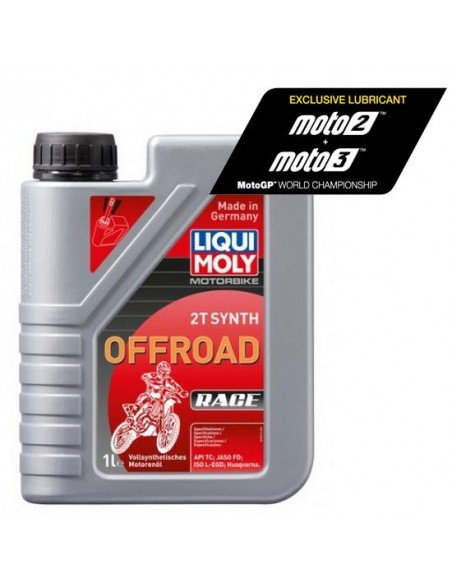 ACEITE LIQUI MOLY DE MEZCLA OFF ROAD 100% SINTETICO - 1 LITRO