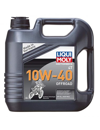 ACEITE LIQUI MOLY 4T 10W40 BASIC OFF ROAD - 4 LITROS