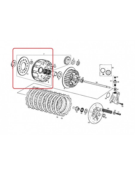 CAMPANA DE EMBRAGUE GAS GAS EC 250/300