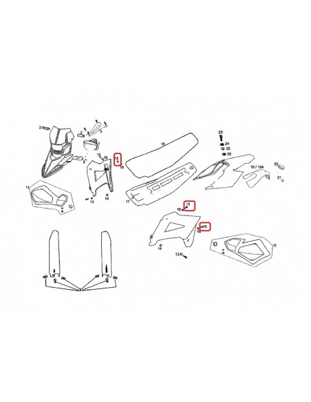 TORNILLO ESPECIAL PLASTICO 4.6x12 GAS GAS